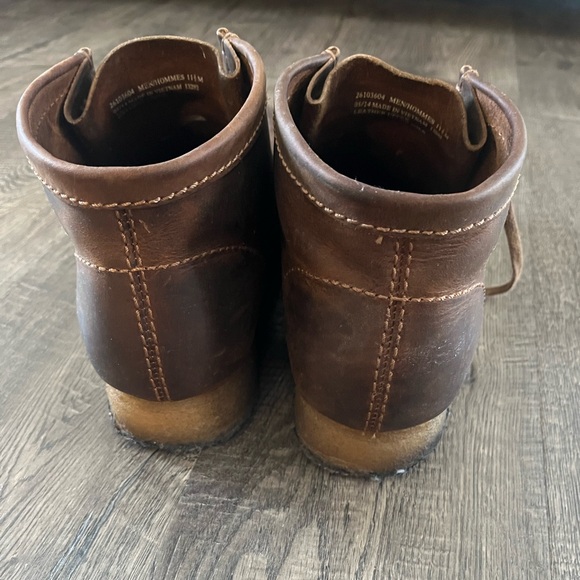 Men’s Brown Leather Clarks Shoes main image 8